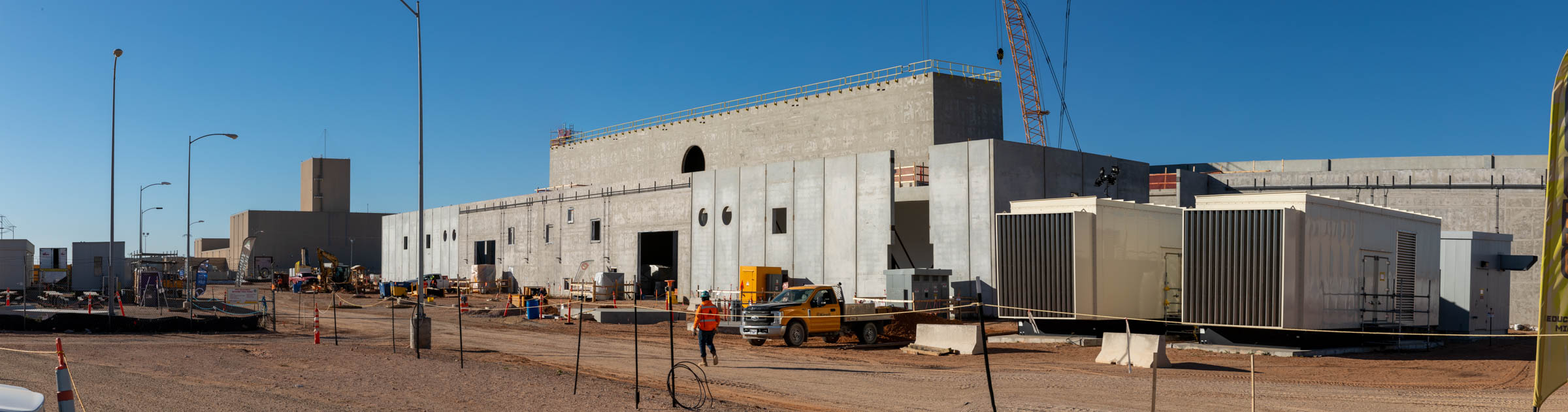 Construction on the Safety Significant Confinement Ventilation System